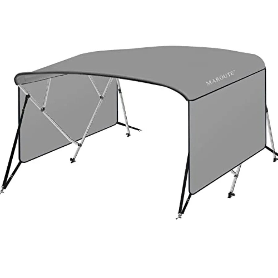 4 Bow Bimini Tops for Boat Cover with 1 Aluminum Alloy Frame Include 2 Straps 2 Adjustable Rear Support Pole Zippered Storage B
4 Bow Bimini Tops for Boat Cover with 1 Aluminum Alloy Frame Include 2 Straps 2 Adjustable Rear Support Pole Zippered Storage B