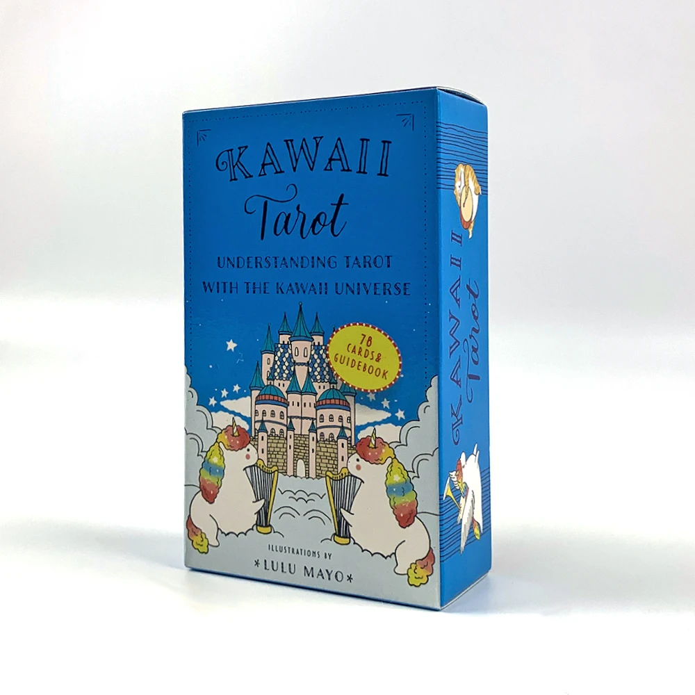 KAWAII Tarot Cards Fate Divination Deck Family Party Board Game For Beginners 78PCS Tarot Deck Cards
KAWAII Tarot Cards Fate Divination Deck Family Party Board Game For Beginners 78PCS Tarot Deck Cards