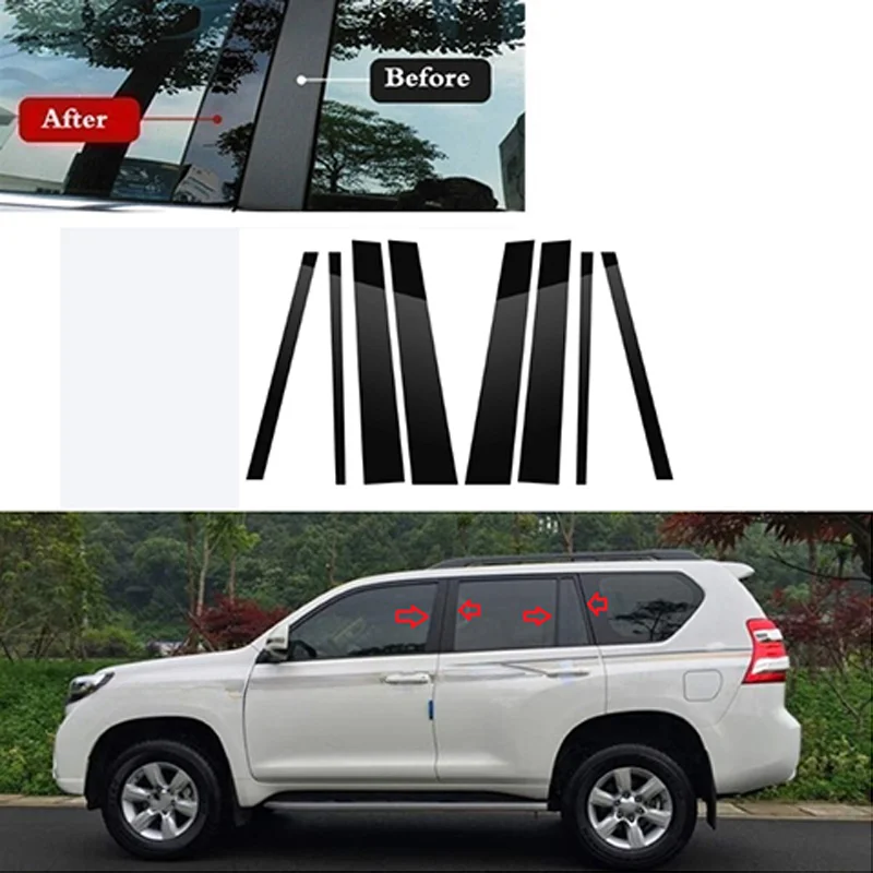 8Pcs Car Pillar Posts for Lexus GX460 J150 2010-2020 2021 2022 2023 Glossy Black Door Window Trim Cover Stickers Auto Styling
8Pcs Car Pillar Posts for Lexus GX460 J150 2010-2020 2021 2022 2023 Glossy Black Door Window Trim Cover Stickers Auto Styling