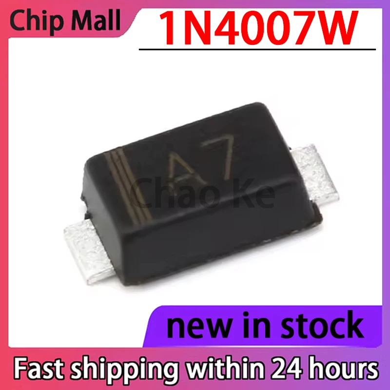 200PCS New 1N4007W 1N4007 SOD-123FL SMT Rectifier Diode
200PCS New 1N4007W 1N4007 SOD-123FL SMT Rectifier Diode