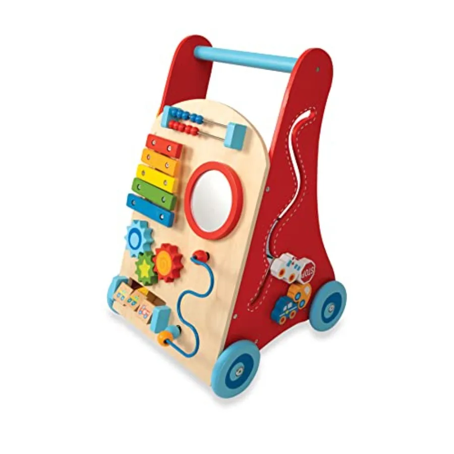 Wooden baby walker for home use natural wood color smooth finish and rounded edges for safety promotes walking motor skills and
Wooden baby walker for home use natural wood color smooth finish and rounded edges for safety promotes walking motor skills and