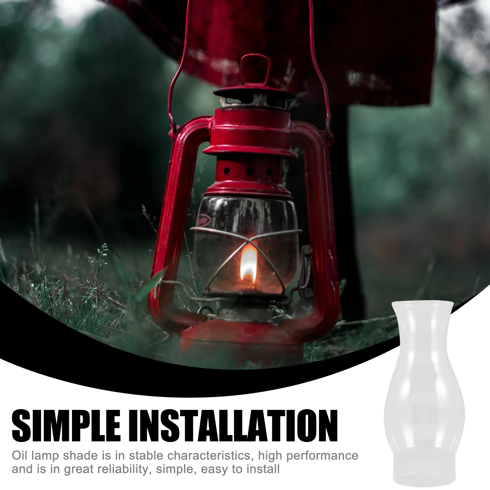 Vintage Style Oil Lamp Glass Shade Clear Lamp Cover Easy to Install Practical Light Shade Lamps Shades
Vintage Style Oil Lamp Glass Shade Clear Lamp Cover Easy to Install Practical Light Shade Lamps Shades