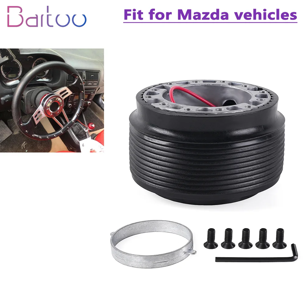 Bartoo-High Quality Steering Wheel Boss Kit Hub Adapter Aluminum For Mazda MIATA 323 626 929 MX3 MX5 MX6 TX5 RX7 Astina QR055
Bartoo-High Quality Steering Wheel Boss Kit Hub Adapter Aluminum For Mazda MIATA 323 626 929 MX3 MX5 MX6 TX5 RX7 Astina QR055
