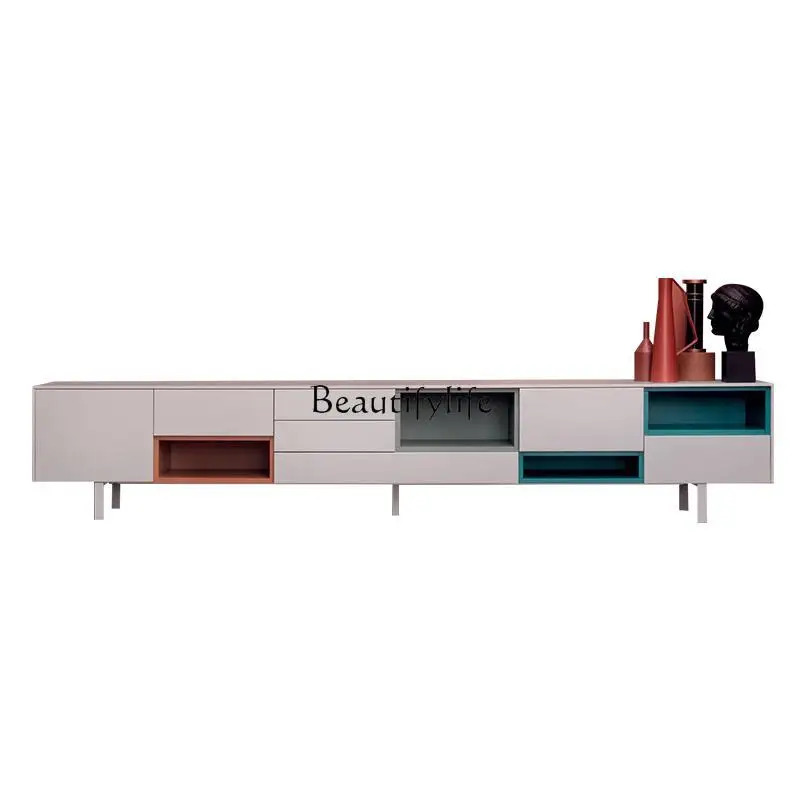 Italian minimalist light luxury floor cabinet modern simple bright paint living room cabinet
Italian minimalist light luxury floor cabinet modern simple bright paint living room cabinet