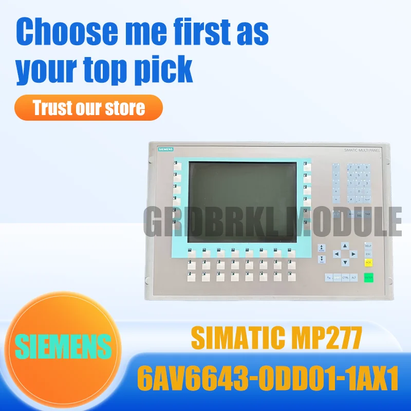 New Orginal SIEMENS 6AV6643-0DD01-1AX1 6AV6 643-0DD01-1AX1 MP277 10 Inch Touch Screen HMI Panel
New Orginal SIEMENS 6AV6643-0DD01-1AX1 6AV6 643-0DD01-1AX1 MP277 10 Inch Touch Screen HMI Panel