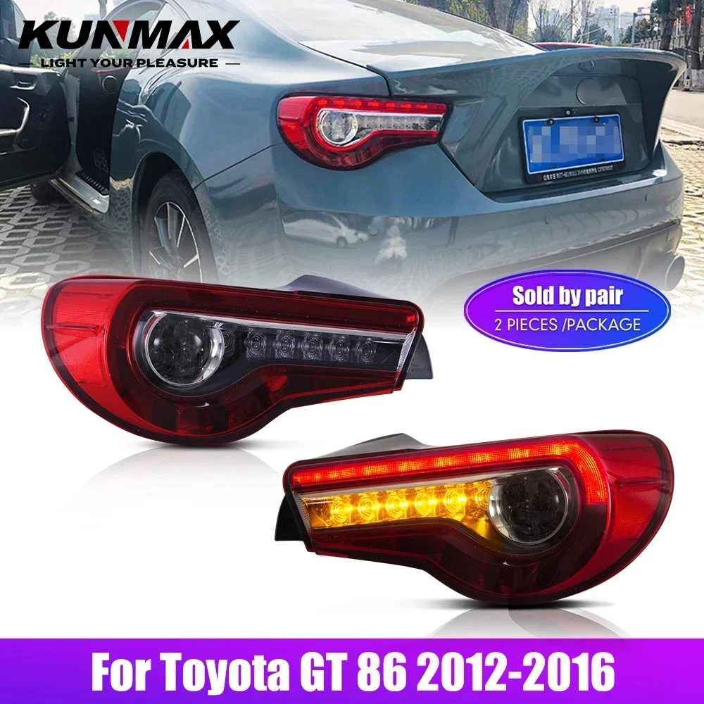 Pair Of LED Tail Lights For Toyota GT 86 12-16 DRL Reverse Brake Turning Signal Car Rear Tail Light Assembly Plug And Play 2PCs
Pair Of LED Tail Lights For Toyota GT 86 12-16 DRL Reverse Brake Turning Signal Car Rear Tail Light Assembly Plug And Play 2PCs