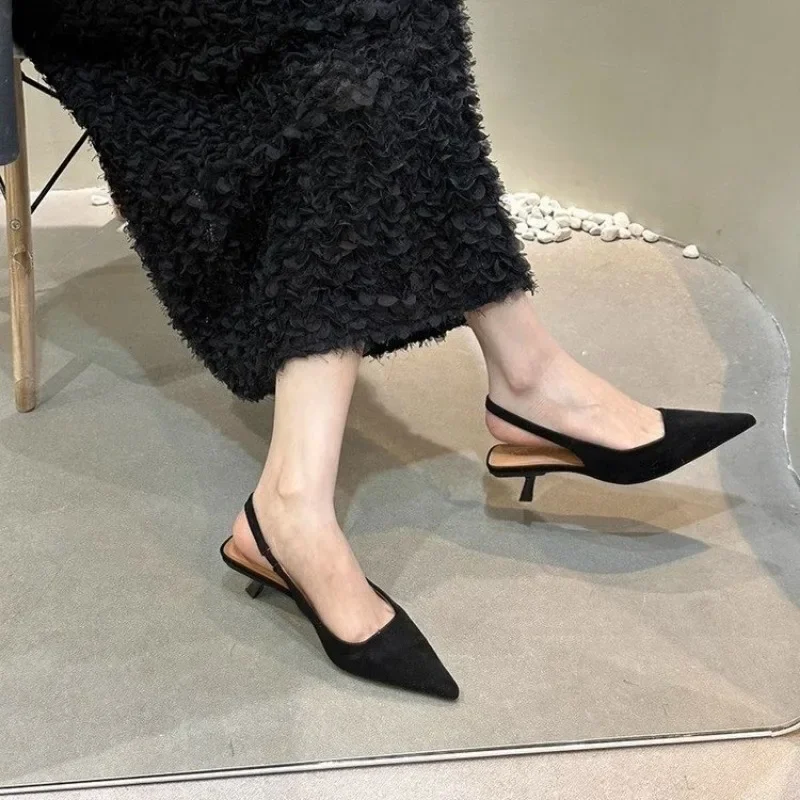 2025 Fashion Women's Shoes Lace-up Cuff Women's High Heels Hot Sale Shallow Office and Career New Solid Toe Cap Sandals Zapatos
2025 Fashion Women's Shoes Lace-up Cuff Women's High Heels Hot Sale Shallow Office and Career New Solid Toe Cap Sandals Zapatos