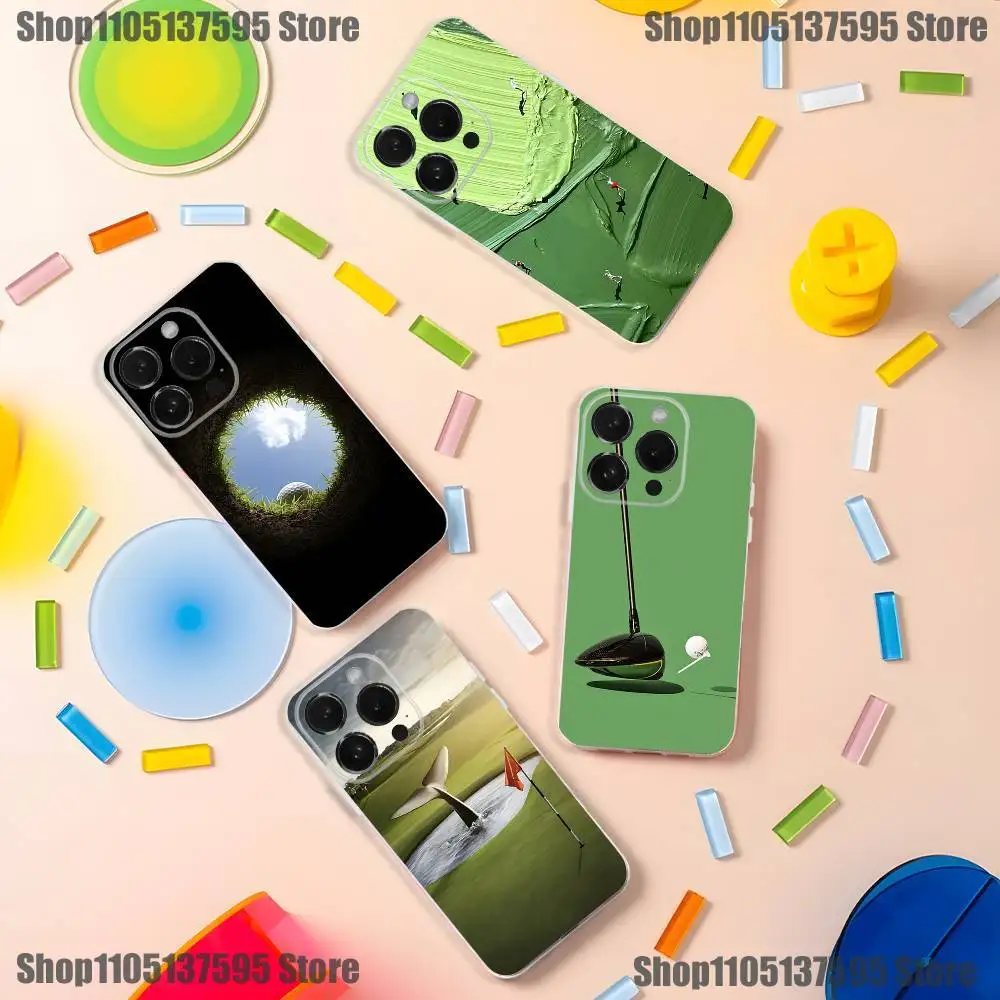 Sport Golf Ball Phone Case For iPhone 17,16,15,14,13,12,11 Pro,Max,Plus,X,XS,XR,SE4,E Mini Transparent Soft Cover 
Sport Golf Ball Phone Case For iPhone 17,16,15,14,13,12,11 Pro,Max,Plus,X,XS,XR,SE4,E Mini Transparent Soft Cover
