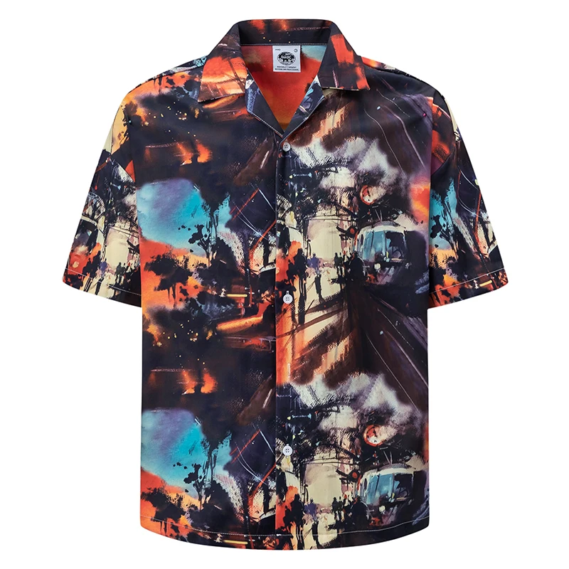 Летняя мужская гавайская пляжная рубашка в стиле хип-хоп, винтажная Гавайская рубашка с абстрактным принтом, уличная одежда в стиле Харадзюку, модные рубашки Aloha на пуговицах
Летняя мужская гавайская пляжная рубашка в стиле хип-хоп, винтажная Гавайская рубашка с абстрактным принтом, уличная одежда в стиле Харадзюку, модные рубашки Aloha на пуговицах