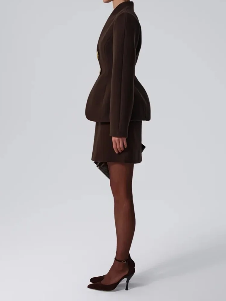 Women's Jackets Coat V-Neck Cinched Waist New Outerwear Female Single Breasted Fashion Solid Casual Chic Short Jackets Ladies
Women's Jackets Coat V-Neck Cinched Waist New Outerwear Female Single Breasted Fashion Solid Casual Chic Short Jackets Ladies