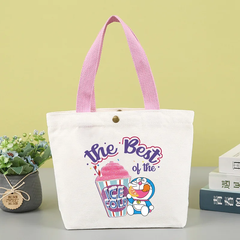 Doraemons Series Small Tote Bags Cartoon Print Women Canvas Handbag Simple Kawaii Foldable Picnic Pouch Funny Birthday Gifts
Doraemons Series Small Tote Bags Cartoon Print Women Canvas Handbag Simple Kawaii Foldable Picnic Pouch Funny Birthday Gifts