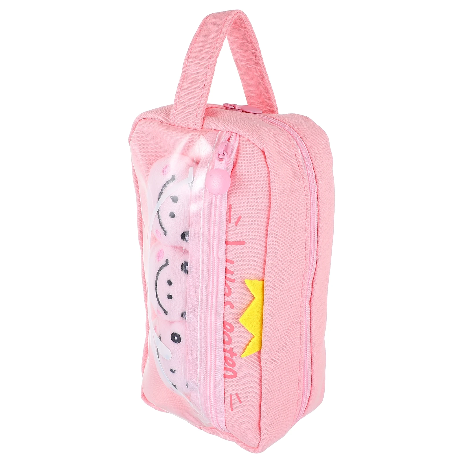 Canvas Pencil Case Stationery Bag High Capacity Cartoon Easy Supplies Zipper Pouch Pen Storage
Canvas Pencil Case Stationery Bag High Capacity Cartoon Easy Supplies Zipper Pouch Pen Storage
