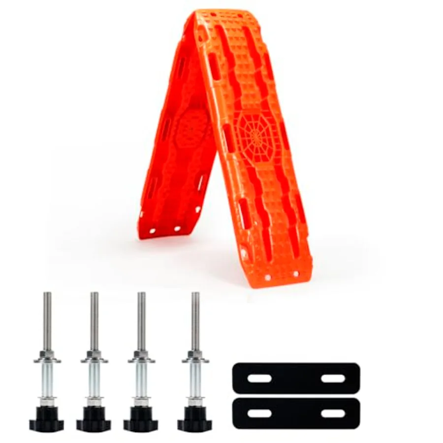 Recovery Traction Boards 42"LX12"W Recovery Tracks w/Jack Base Tire Traction Ramps Mats w/ 4Pcs Mounting Kit Car Traction Board
Recovery Traction Boards 42"LX12"W Recovery Tracks w/Jack Base Tire Traction Ramps Mats w/ 4Pcs Mounting Kit Car Traction Board