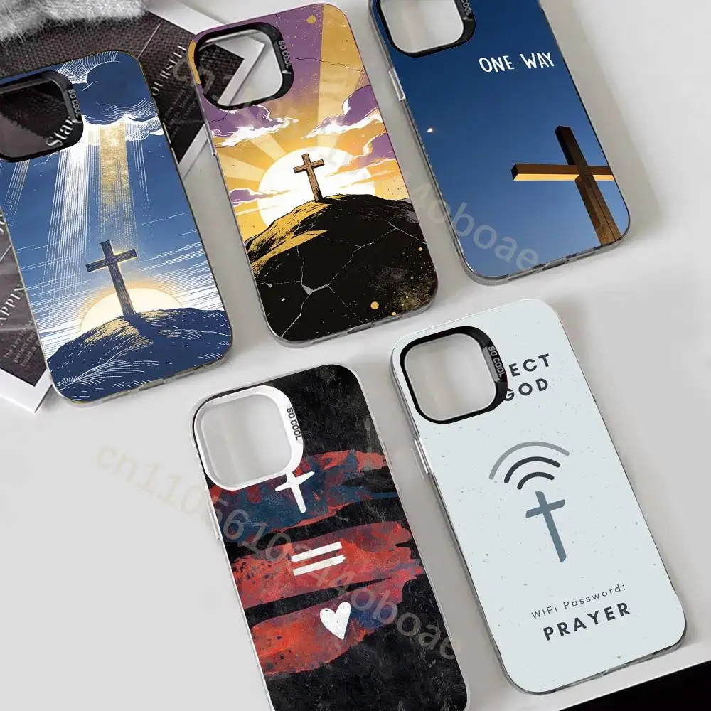 The Cross Phone Case For iPhone 17,16,15,14,13,12,11,Pro,Max,Plus Soft Black Cover
The Cross Phone Case For iPhone 17,16,15,14,13,12,11,Pro,Max,Plus Soft Black Cover