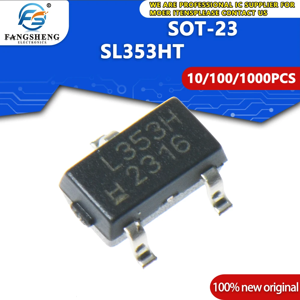 10-1000Pcs New original SL353HT SOT-23 L353H original spot wholesale chips ic SM353LT SL353LT SM351LT
10-1000Pcs New original SL353HT SOT-23 L353H original spot wholesale chips ic SM353LT SL353LT SM351LT