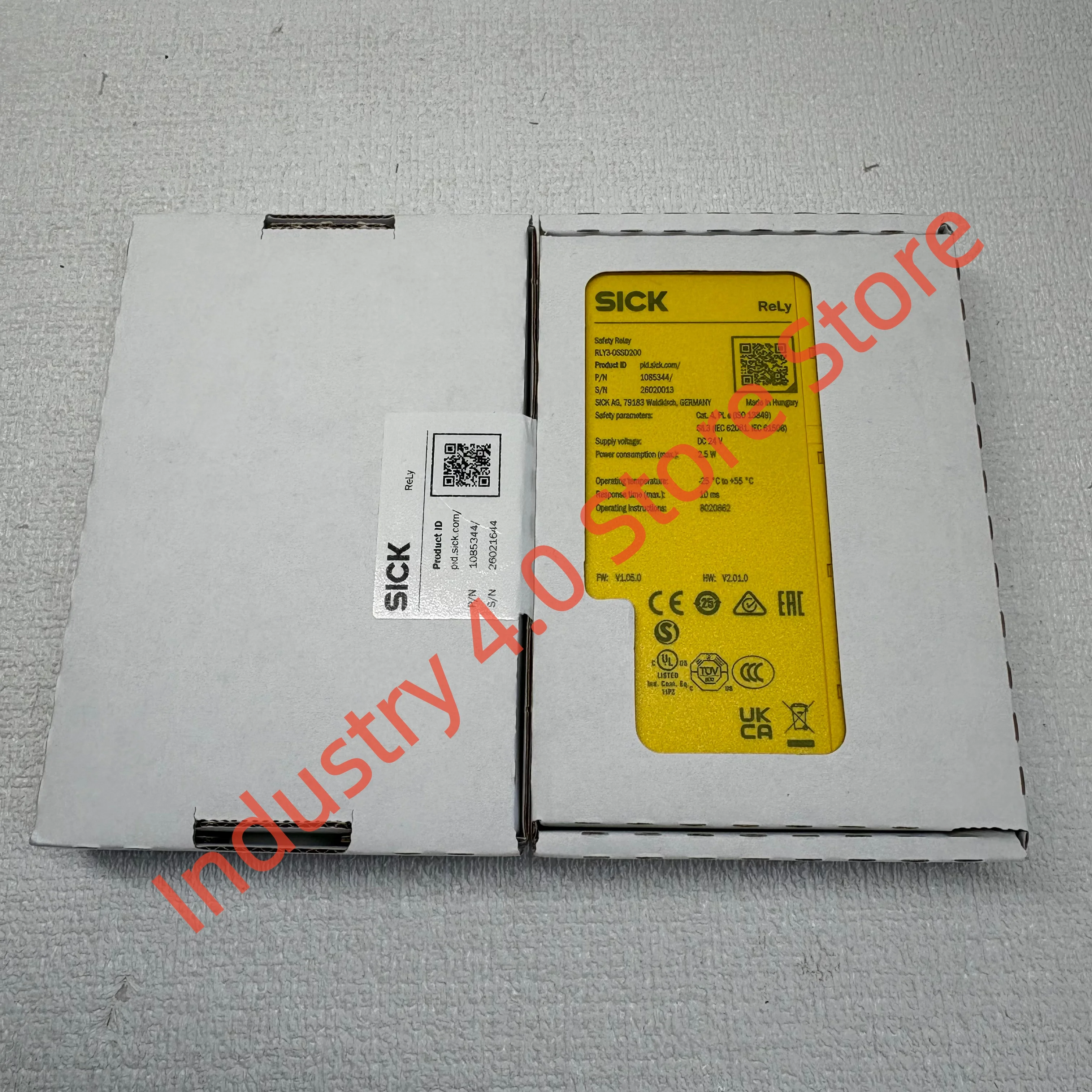 Safety relay Brand RLY3-OSSD200 1085344 New
Safety relay Brand RLY3-OSSD200 1085344 New