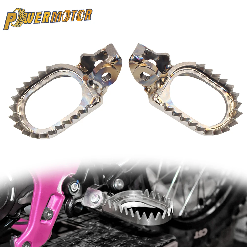 Motorcycle Footpeg Footrest Titanium Alloy TC4 Accessories For KTM EXC EXCF SX 2016 2023 HUSQVARNA TC TE GASGAS Dirt Bike
Motorcycle Footpeg Footrest Titanium Alloy TC4 Accessories For KTM EXC EXCF SX 2016 2023 HUSQVARNA TC TE GASGAS Dirt Bike