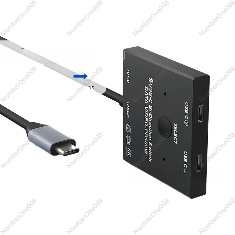 Переключатель Typec 3.1, два входа и один выход, двусторонний переключатель TYPEEC Kvm2, вход и один выход, интерфейс USB-C Thunderbolt 3,
Переключатель Typec 3.1, два входа и один выход, двусторонний переключатель TYPEEC Kvm2, вход и один выход, интерфейс USB-C Thunderbolt 3,