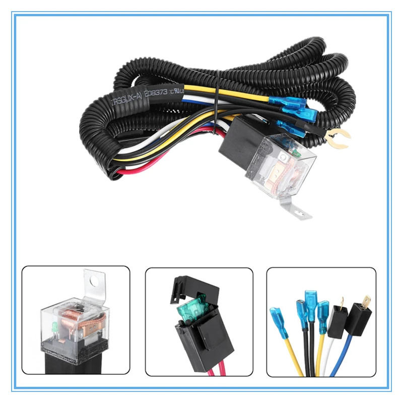 1 set Hot Sell 12V 40A Electric Horn Relay Wiring Harness Kit For Grille Mount Blast Tone Horns Car High Quality
1 set Hot Sell 12V 40A Electric Horn Relay Wiring Harness Kit For Grille Mount Blast Tone Horns Car High Quality