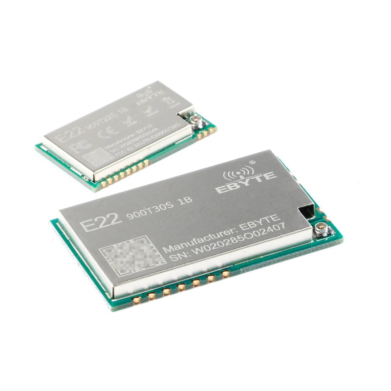 E22-900T22/30S lora spread spectrum wireless transceiver UART serial port module 868/915MHz SX1262
E22-900T22/30S lora spread spectrum wireless transceiver UART serial port module 868/915MHz SX1262