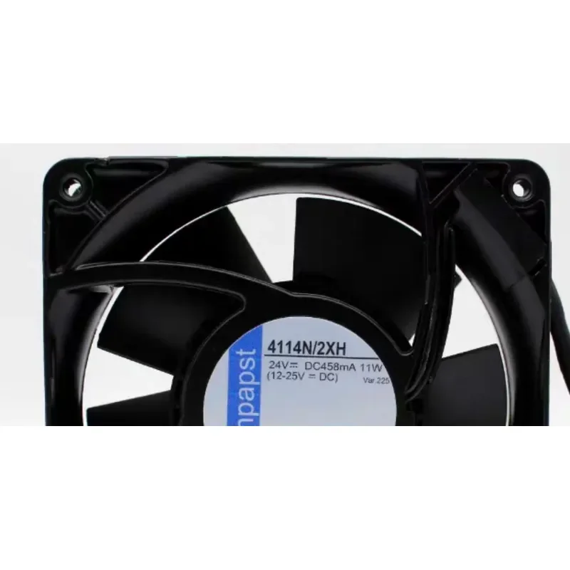 for 4114N/2XH 4114N/2HU 24V 11W ebmpapst 12038 Three-Wire High-Temperature Cooling Fan Original German Made
for 4114N/2XH 4114N/2HU 24V 11W ebmpapst 12038 Three-Wire High-Temperature Cooling Fan Original German Made