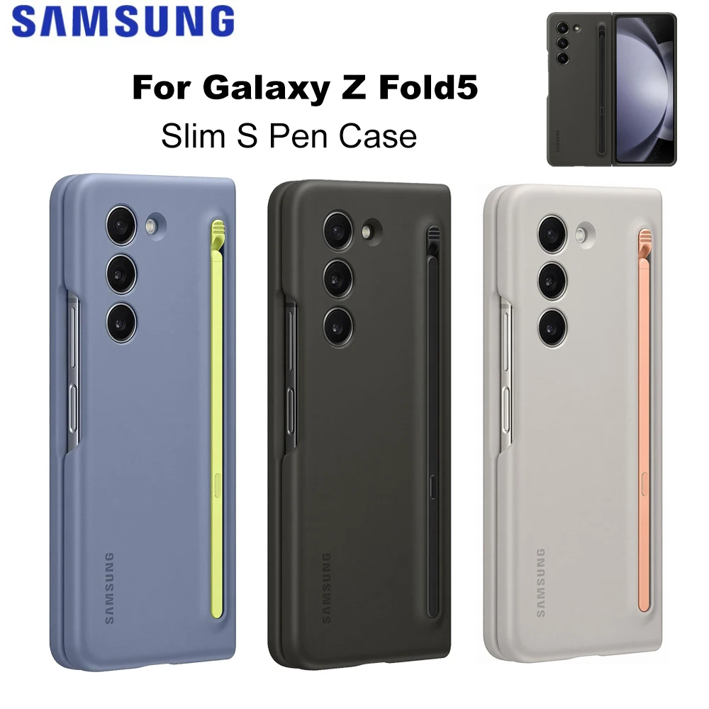 Original Samsung Galaxy Z Fold5 Slim S Pen Phone Case EF-OF94 with Built-In New Compact S Pen Cover for Galaxy Z Fold 5
Original Samsung Galaxy Z Fold5 Slim S Pen Phone Case EF-OF94 with Built-In New Compact S Pen Cover for Galaxy Z Fold 5
