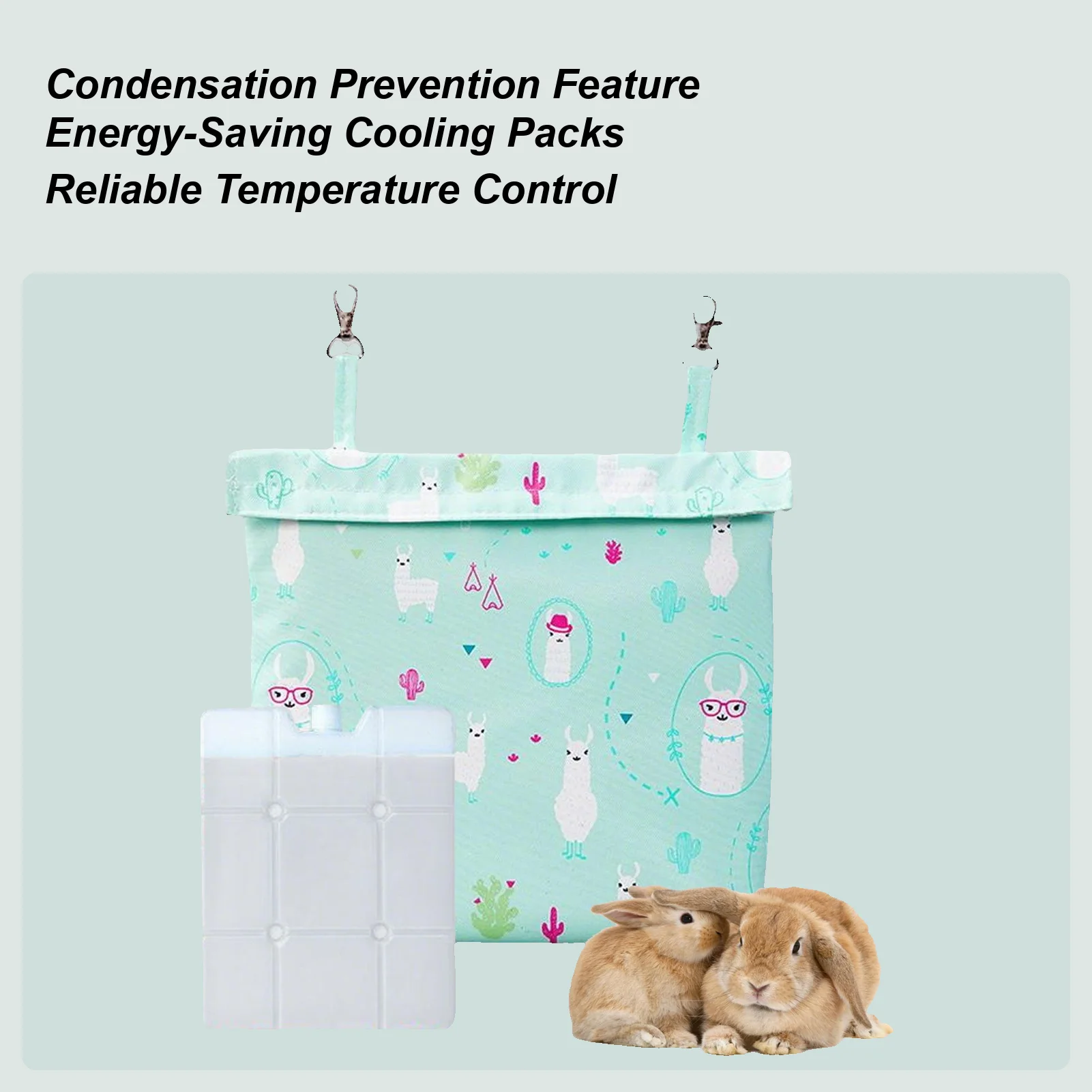 Pet Cage Cooling Ice Pack Small Animal Cooling Plate Hangable Insulated Ice Packs for Bunnies Rodents Guinea Pigs Small Animals
Pet Cage Cooling Ice Pack Small Animal Cooling Plate Hangable Insulated Ice Packs for Bunnies Rodents Guinea Pigs Small Animals