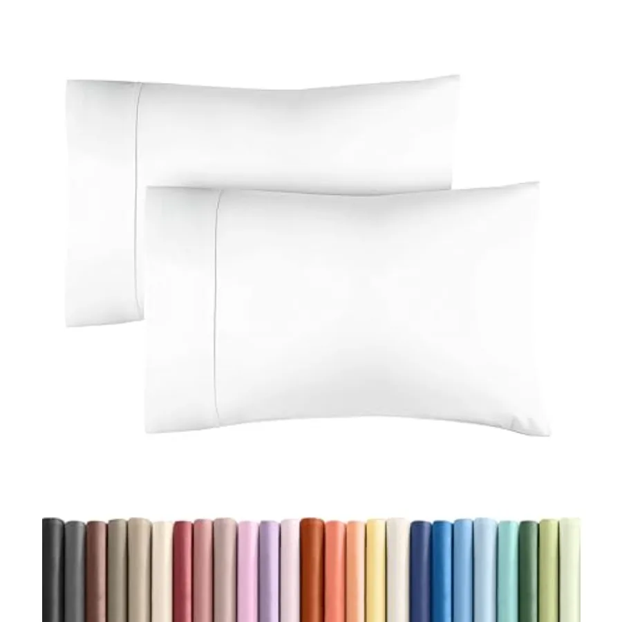 Pillow Cases - 2 Pack - Super Soft Pillowcase Covers - Envelope Enclosure - Hotel Quality Pillow Protectors - Wrinkle Free, Fad
Pillow Cases - 2 Pack - Super Soft Pillowcase Covers - Envelope Enclosure - Hotel Quality Pillow Protectors - Wrinkle Free, Fad