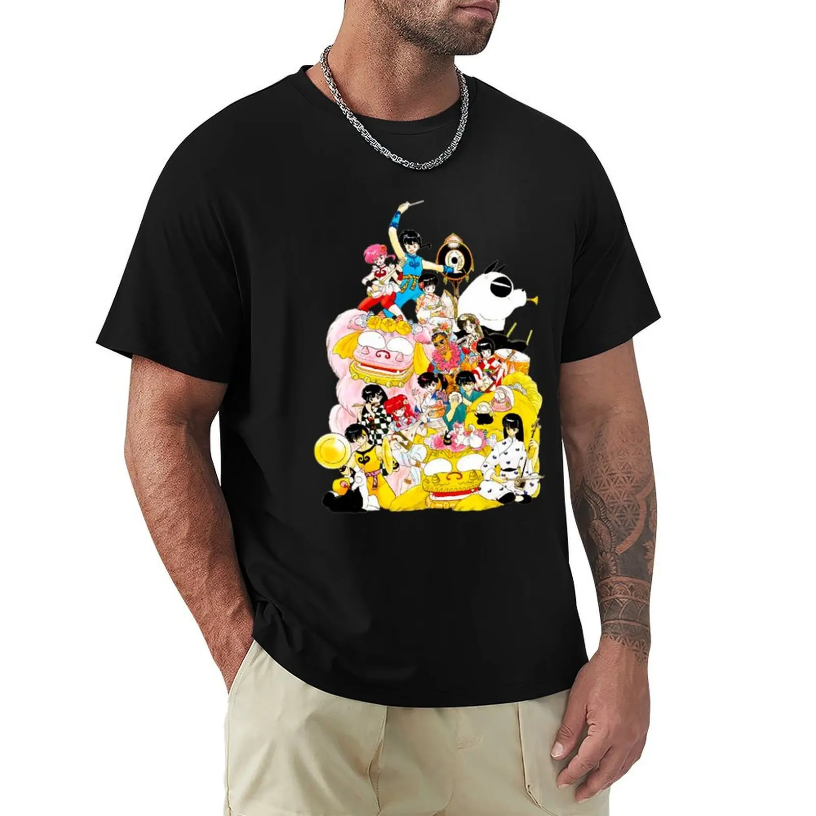 RANMA 1/2 MANGA ILLUSTRATION T-Shirt Street Fashion Casual Tee Shirt
RANMA 1/2 MANGA ILLUSTRATION T-Shirt Street Fashion Casual Tee Shirt