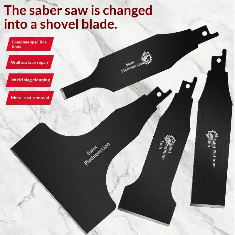 1/4Pcs Reciprocating Saw Scraper , High Carbon Steel Tile Cleaning Tool For Removing Mortar And Adhesive From Ceramic Wall
1/4Pcs Reciprocating Saw Scraper , High Carbon Steel Tile Cleaning Tool For Removing Mortar And Adhesive From Ceramic Wall