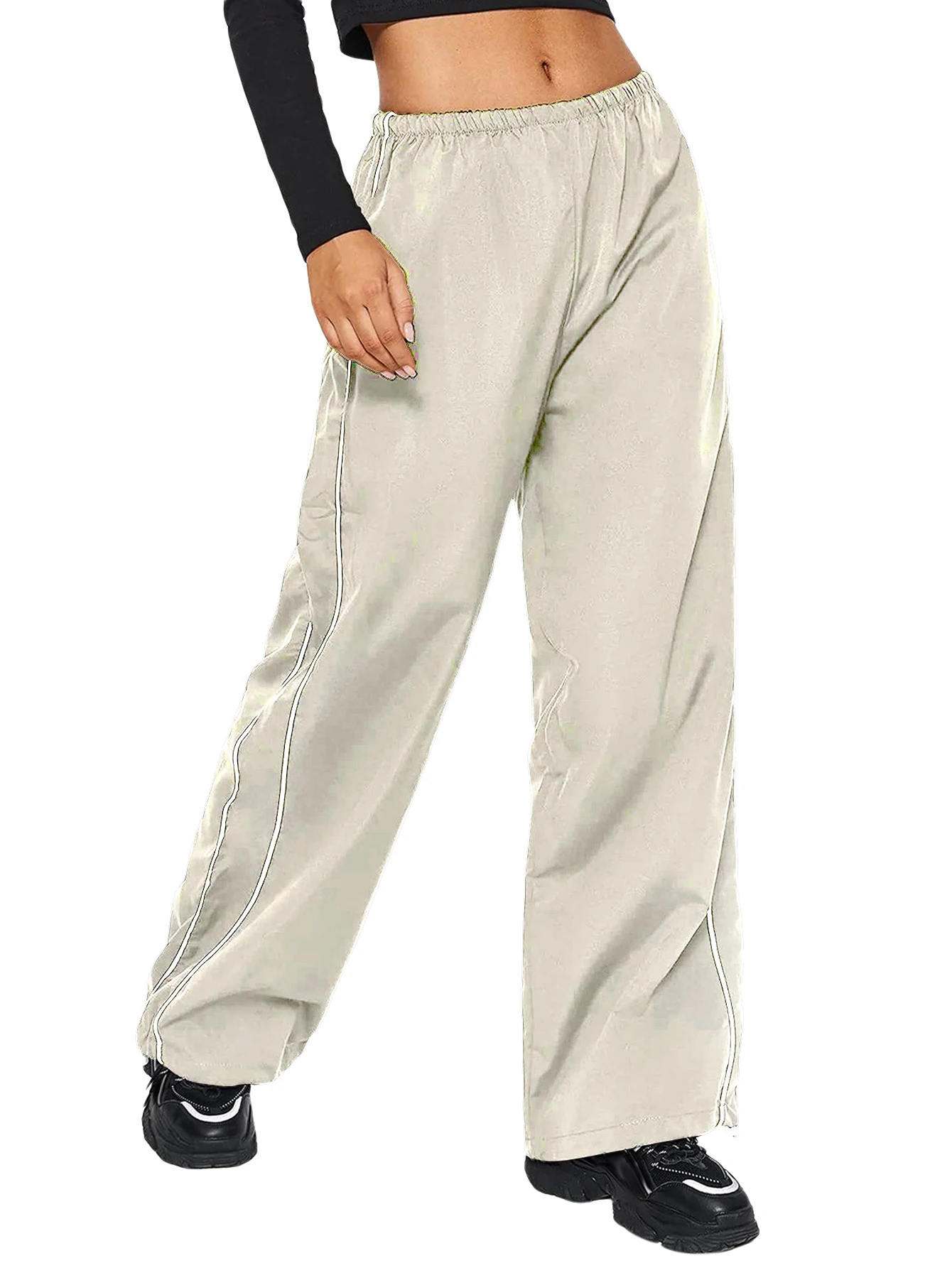 Women Pants Elastic High Waist Pants for Women Trousers Casual Wide Leg Pant Female Streetwear Pant Summer
Women Pants Elastic High Waist Pants for Women Trousers Casual Wide Leg Pant Female Streetwear Pant Summer