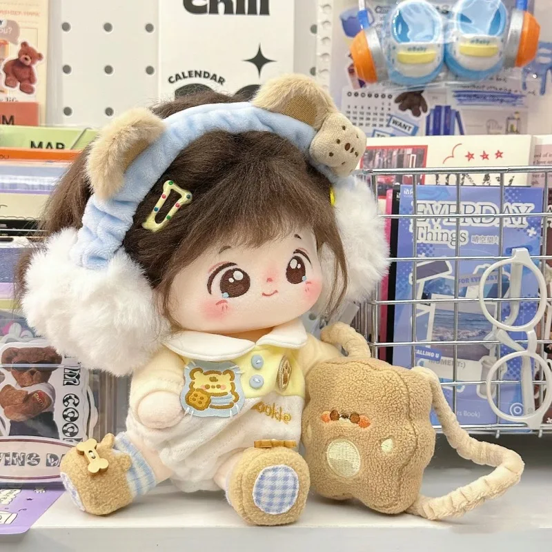 Autumn and winter 20cm doll clothes, bear cookies, blind box, vinyl doll accessories, cute set
Autumn and winter 20cm doll clothes, bear cookies, blind box, vinyl doll accessories, cute set