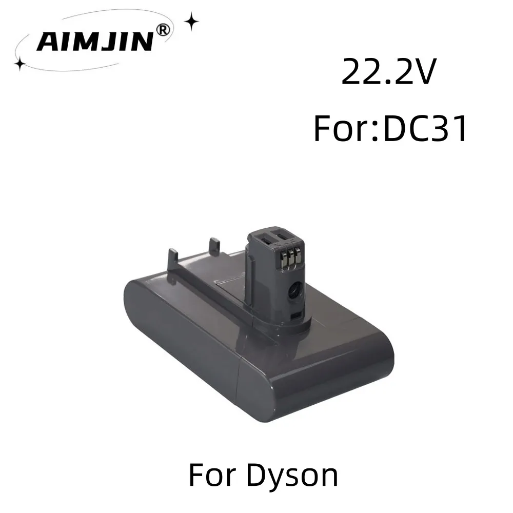 22.2V 4.0/5.0/6.0Ah DC31 Li-ion Vacuum Battery for Dyson DC35 DC45 DC31B DC34 DC44 Animal DC56 DC57
22.2V 4.0/5.0/6.0Ah DC31 Li-ion Vacuum Battery for Dyson DC35 DC45 DC31B DC34 DC44 Animal DC56 DC57