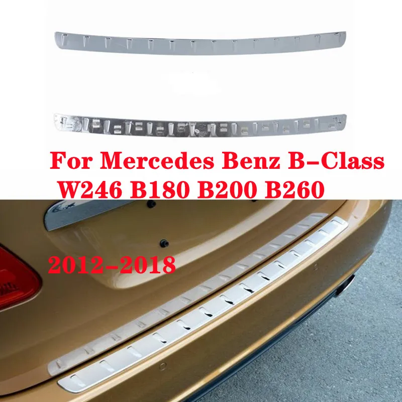 Car Stainless Rear Bumper Protector Trunk Door Plate Cover Trim For Mercedes Benz B-Class W246 B180 B200 B260 2012-2018
Car Stainless Rear Bumper Protector Trunk Door Plate Cover Trim For Mercedes Benz B-Class W246 B180 B200 B260 2012-2018