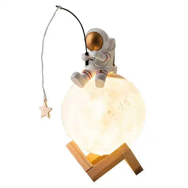 #@Creativity Home Decoration Moon Lamp Desktop Decor Ornament Astronaut Decoration Office Astronaut Sculpture
#@Creativity Home Decoration Moon Lamp Desktop Decor Ornament Astronaut Decoration Office Astronaut Sculpture