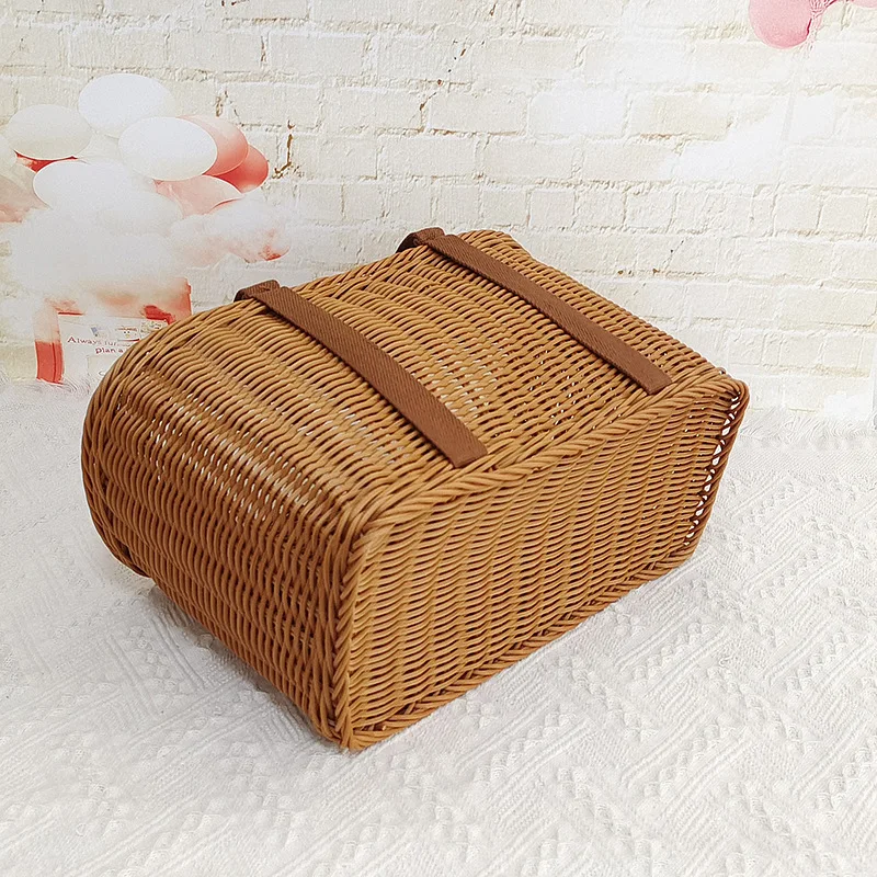 Chinese Retro Rattan Woven Basket Multifunctional Portable Storage Basket Suitable for Picnicking Shopping Kitchen Living Room
Chinese Retro Rattan Woven Basket Multifunctional Portable Storage Basket Suitable for Picnicking Shopping Kitchen Living Room