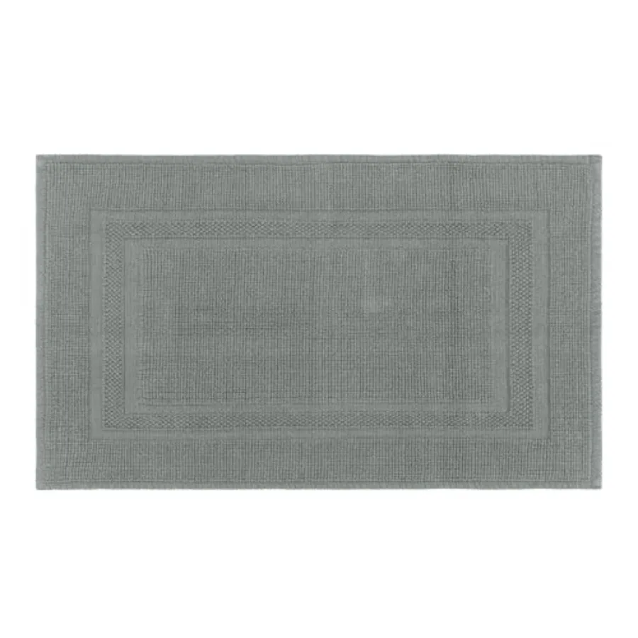 Soft 100% Cotton Bath Mat with Hot-melt Non-Slip Backing, 20" x 32" Comfortable and Absorbent Washable Textured Woven Rug for B
Soft 100% Cotton Bath Mat with Hot-melt Non-Slip Backing, 20" x 32" Comfortable and Absorbent Washable Textured Woven Rug for B