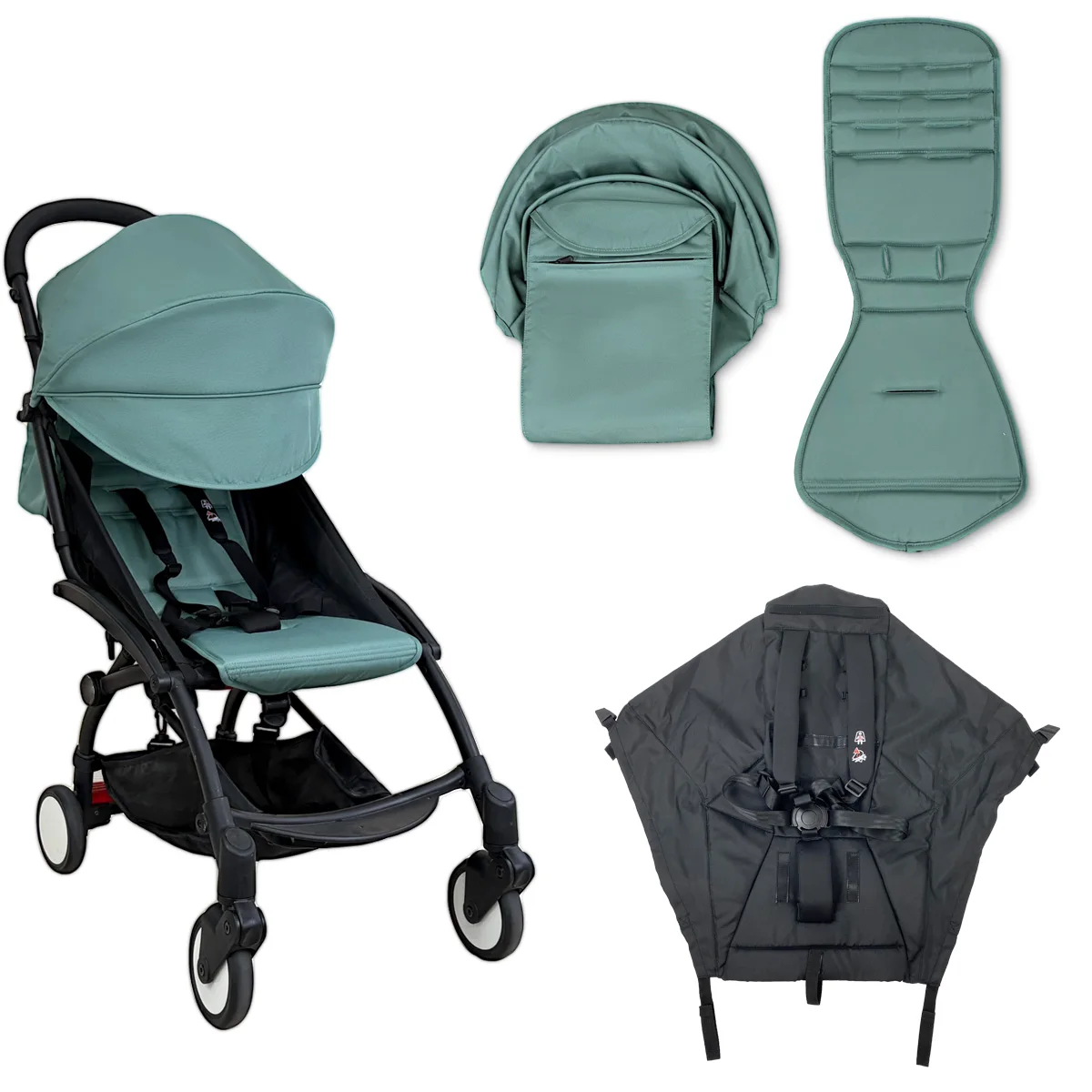 3pcs/set 175 Canopy Cover Seat Cushion Compatible With Babyzen YOYO Cover Seat Mattress With Zipper Pocket Stroller Accessories
3pcs/set 175 Canopy Cover Seat Cushion Compatible With Babyzen YOYO Cover Seat Mattress With Zipper Pocket Stroller Accessories