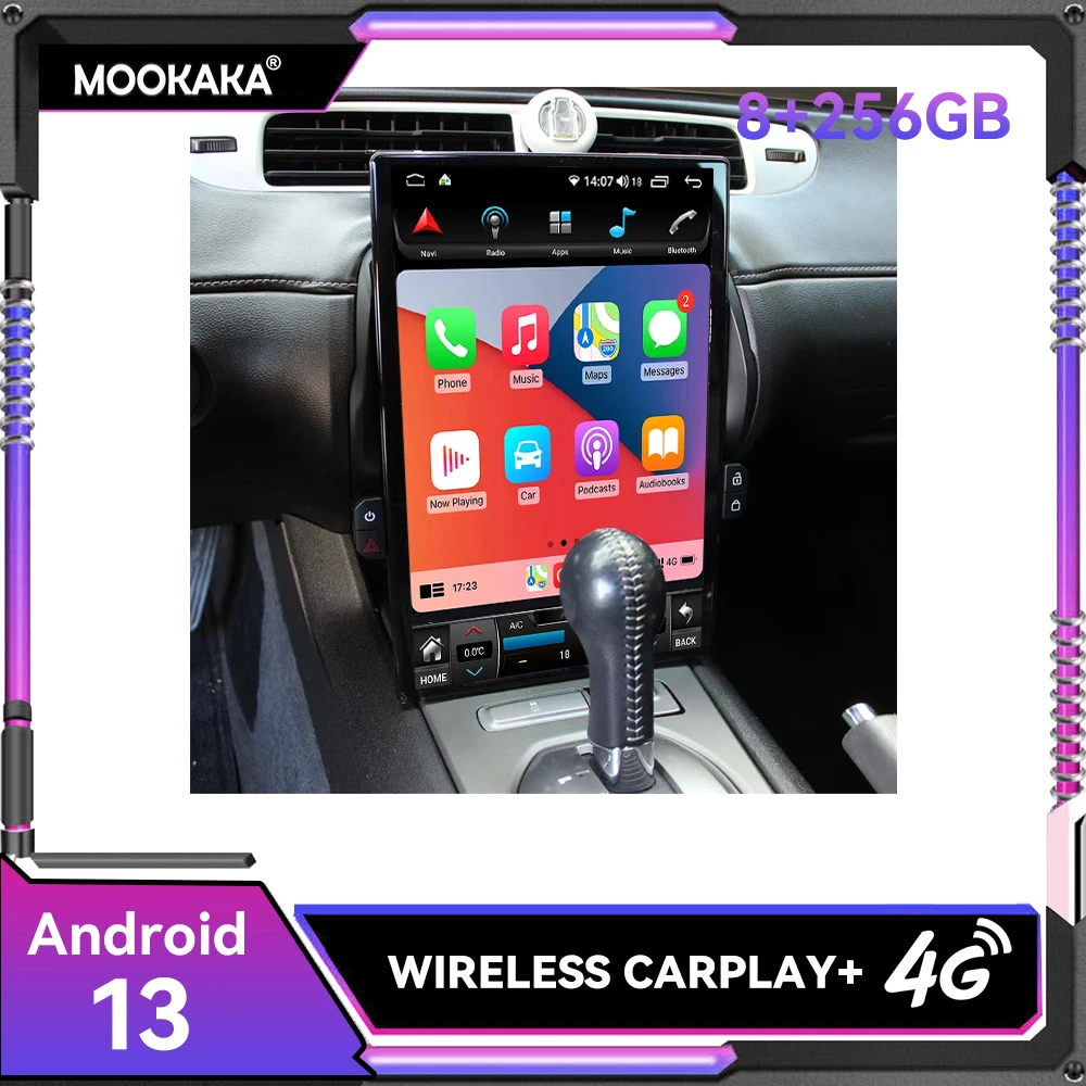 14.5 inch Tesla Screen Android 13.0 8+256GB Car Radio For Chevrolet camaro 2010-2015 Car GPS Navigation CarPlay Stereo HeadUnit
14.5 inch Tesla Screen Android 13.0 8+256GB Car Radio For Chevrolet camaro 2010-2015 Car GPS Navigation CarPlay Stereo HeadUnit