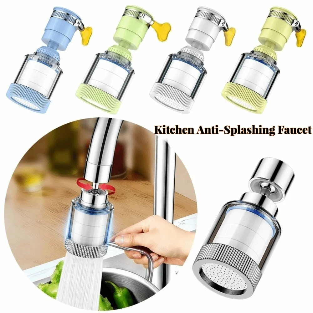 Faucets Purification Kitchen Anti-Splashing Faucet Splash Proof 360° Rotate Kitchen Faucet Nozzle Chlorine Removal
Faucets Purification Kitchen Anti-Splashing Faucet Splash Proof 360° Rotate Kitchen Faucet Nozzle Chlorine Removal