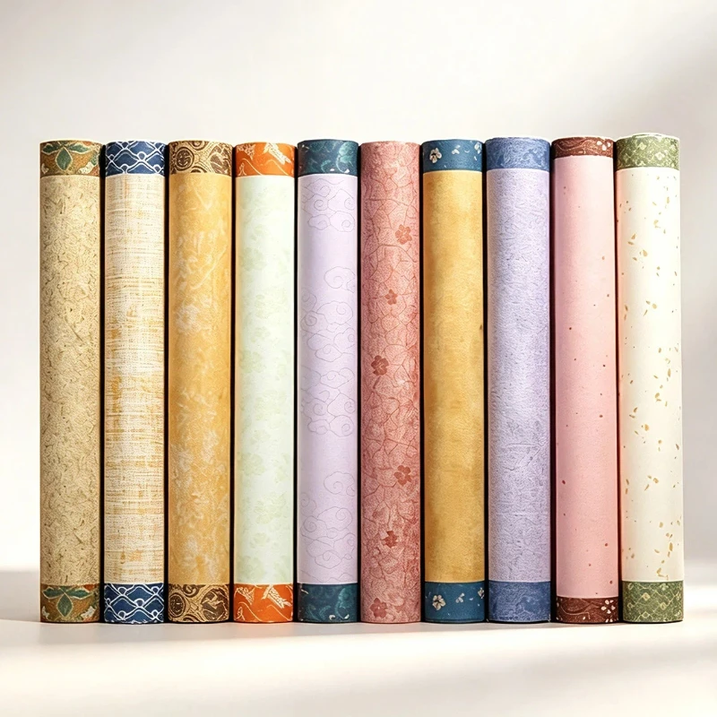 Long Scroll Rice Paper Half Raw Half Cooked Xuan Paper Wax Print 80g Thick for Calligraphy Competition Exam Practice Art Supply
Long Scroll Rice Paper Half Raw Half Cooked Xuan Paper Wax Print 80g Thick for Calligraphy Competition Exam Practice Art Supply