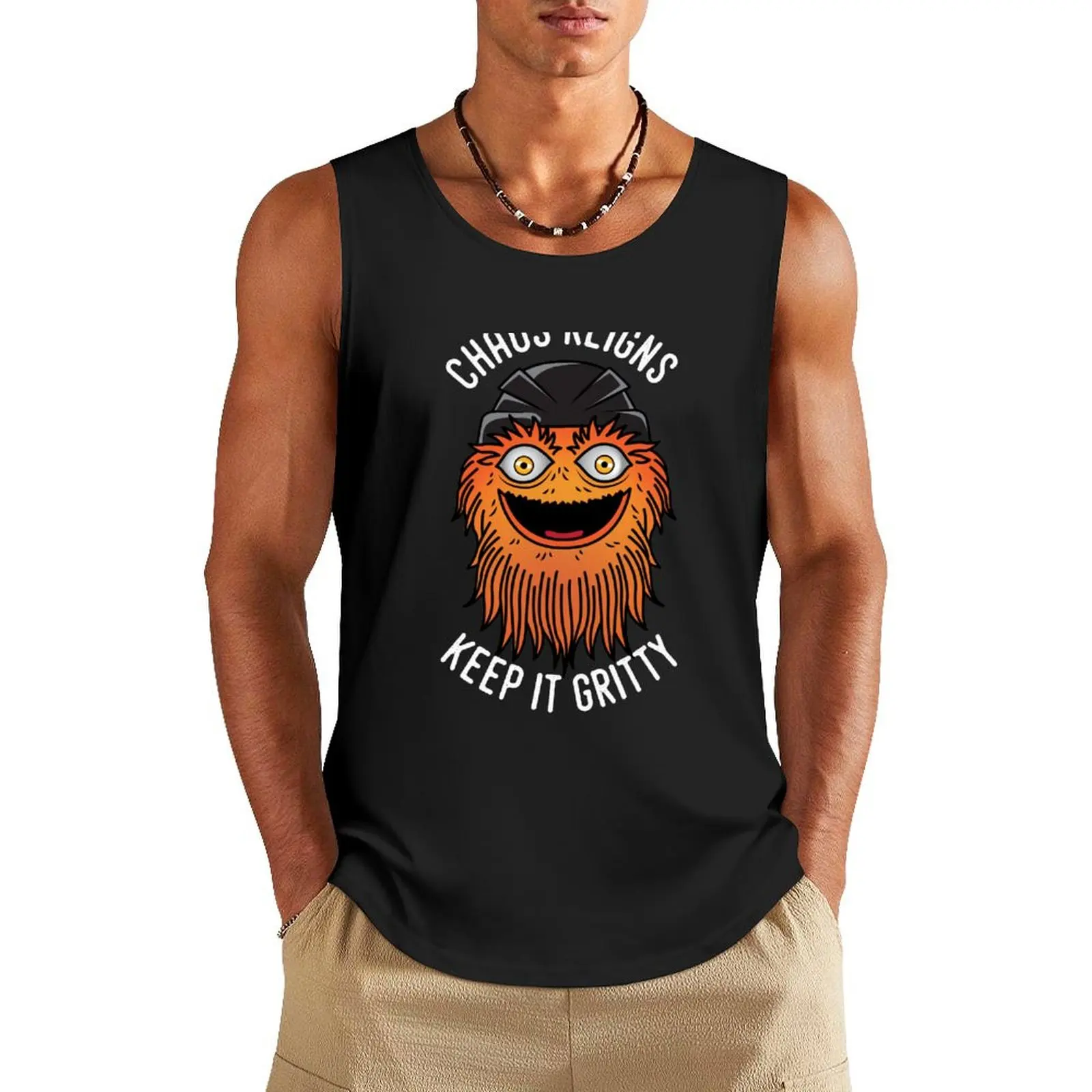 Chaos Reigns Keep It Gritty Tank Top gym Men's t-shirts summer 2024 male top Working vest
Chaos Reigns Keep It Gritty Tank Top gym Men's t-shirts summer 2024 male top Working vest