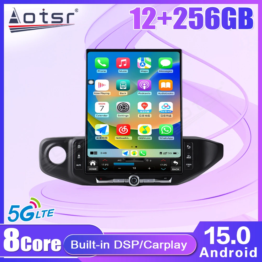 16,2 дюйма для Wragnler 2018-2023 Android 15.0 автомобильный сенсорный экран стерео радио беспроводной GPS-навигатор аксессуары Android Auto
16,2 дюйма для Wragnler 2018-2023 Android 15.0 автомобильный сенсорный экран стерео радио беспроводной GPS-навигатор аксессуары Android Auto