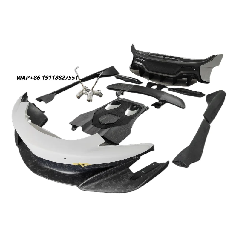 Upgrading the Mclaren 540C 570S Convertible to a 600LT Style Matte Forged Front and Rear Bumper Body Kit
Upgrading the Mclaren 540C 570S Convertible to a 600LT Style Matte Forged Front and Rear Bumper Body Kit