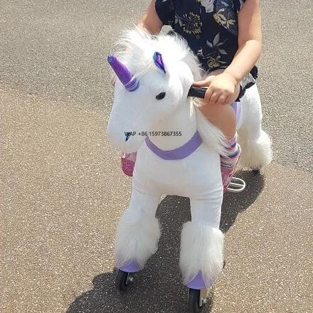 Механический самокат-имитатор езды на единороге
Механический самокат-имитатор езды на единороге