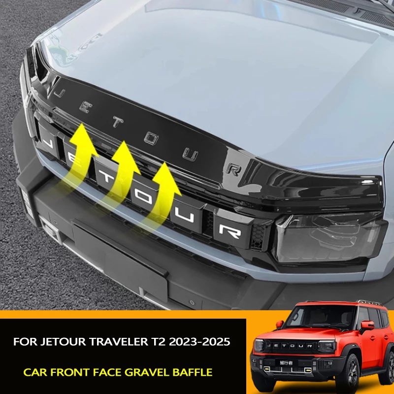 Car Front Face Gravel Baffle Fit for Jetour Traveler T2 Modified Car Hood Hood Front Face Protective Cover Exterior Accessories
Car Front Face Gravel Baffle Fit for Jetour Traveler T2 Modified Car Hood Hood Front Face Protective Cover Exterior Accessories