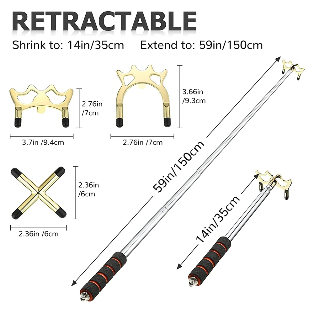 Budget-Friendly Retractable Billiard Cue Stick Bridge With 3Pcs Removable Brass Bridge Head Billiard Table Pool Cue Accessories
Budget-Friendly Retractable Billiard Cue Stick Bridge With 3Pcs Removable Brass Bridge Head Billiard Table Pool Cue Accessories