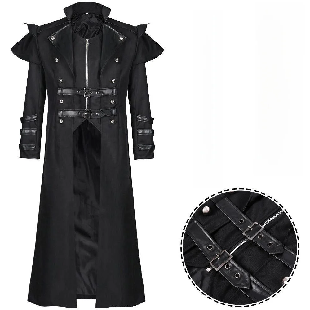 loween Sle Long Windbreaker Women's Faion Outerwear Autumn Season Trendy Zipper Design Stage Performance Costume
loween Sle Long Windbreaker Women's Faion Outerwear Autumn Season Trendy Zipper Design Stage Performance Costume