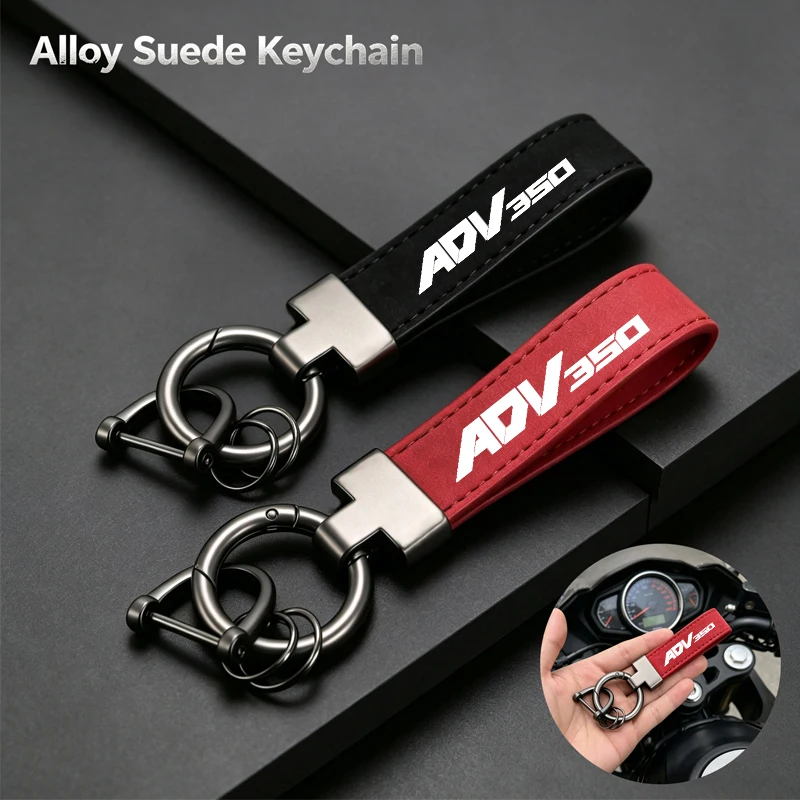 For Honda ADV350 ADV 350 ADV150 2015-2026 Accessories New Fashion Leather Suede Keychain Motorcycle Key Ring
For Honda ADV350 ADV 350 ADV150 2015-2026 Accessories New Fashion Leather Suede Keychain Motorcycle Key Ring