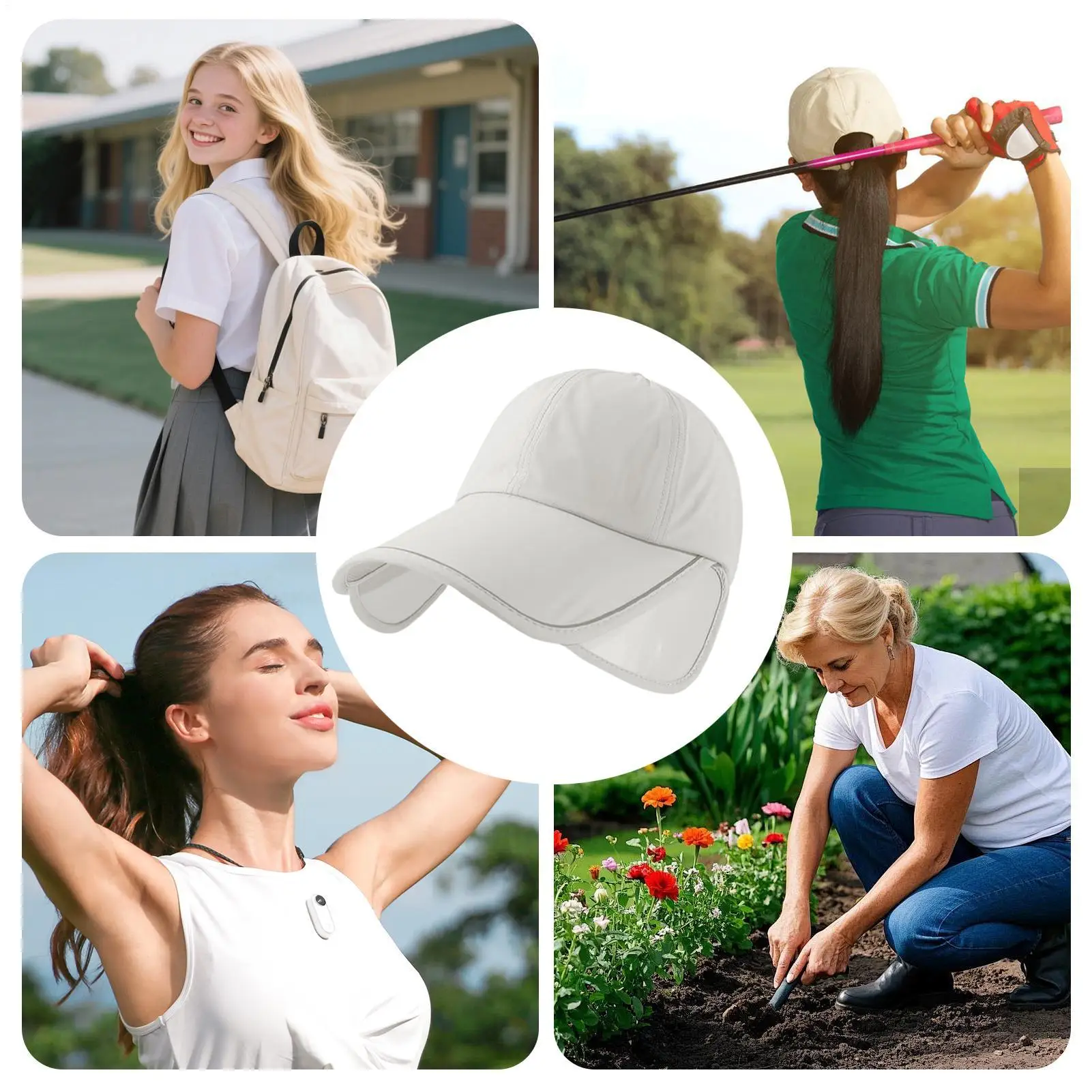 Sun Visor For Women Lightweight Adjustable Breathable Cap Wide Brim Baseball Cap For Cycling Fishing Camping Golfers Outdoor
Sun Visor For Women Lightweight Adjustable Breathable Cap Wide Brim Baseball Cap For Cycling Fishing Camping Golfers Outdoor